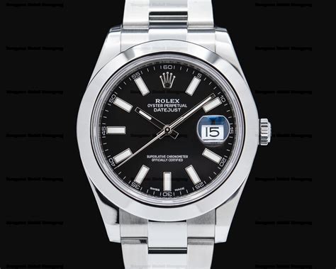 rolex datejust ii stainless steel black roman dial-116300|Rolex Datejust ii roman numerals.